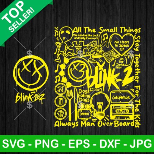 Blink 182 All The Small Things Svg