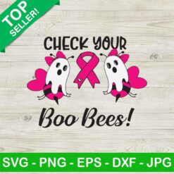 Check Your Boo Bees SVG
