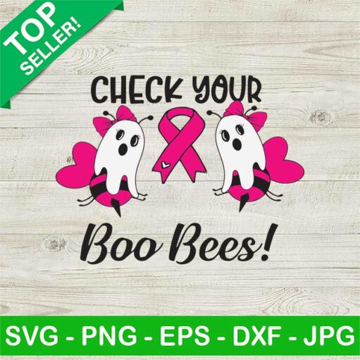 Check Your Boo Bees Svg