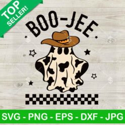 Boo Jee Cowboy Ghost SVG