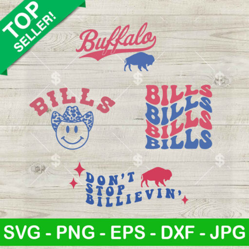 Buffalo Bills NFL SVG BUndle