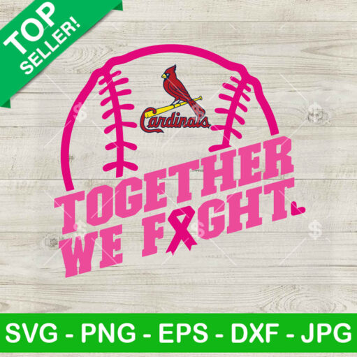 Together We Fight Cardinals Svg