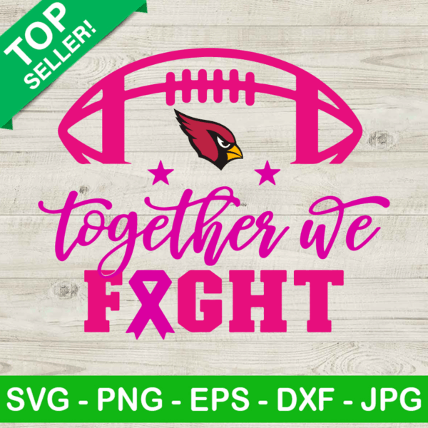 Arizona Cardinals NFL Breast Cancer SVG
