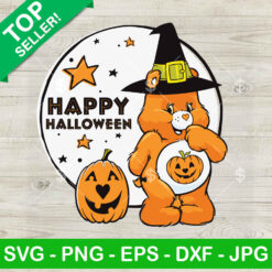 Care Bear Witch Happy Halloween SVG