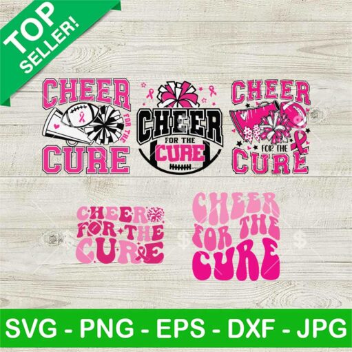 Cheer For The Cure Svg Bundle