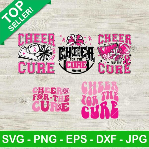 Cheer For The Cure SVG Bundle