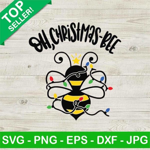 Oh Christmas Bee SVG