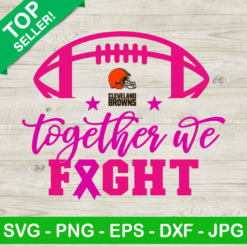 Cleveland Browns Football Breast Cancer SVG