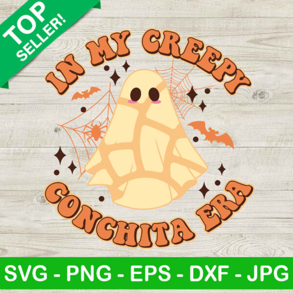 In My Creepy Conchita Era Ghost SVG PNG