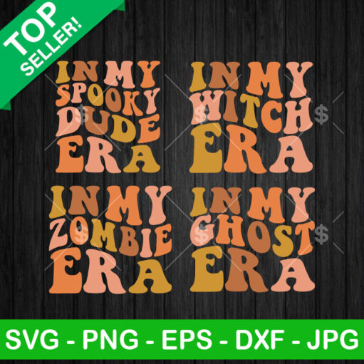 In My Spooky Dude Era Svg Bundle