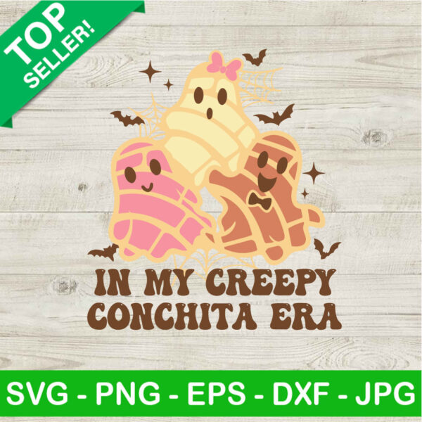 In My Creepy Conchita Era Ghost SVG