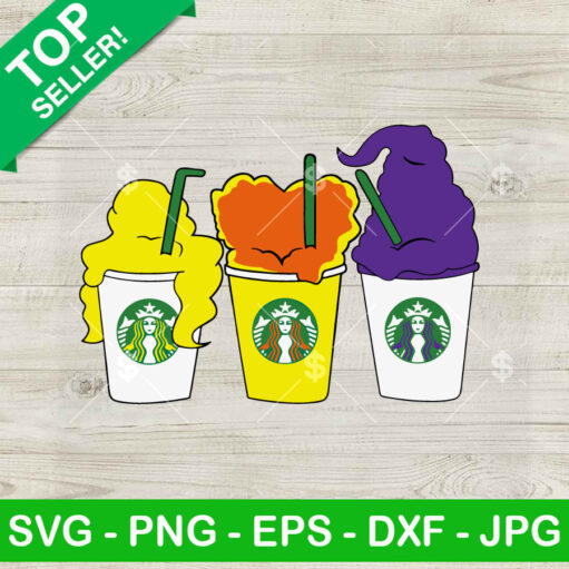 Starbucks Coffee Sanderson Sisters Svg