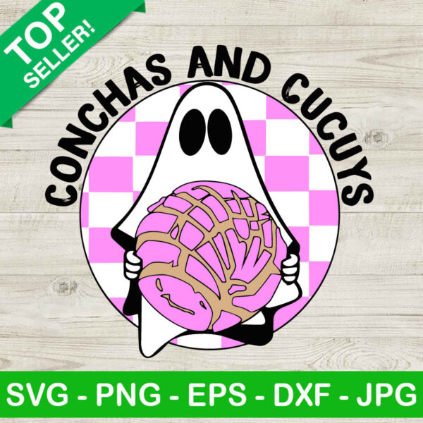 Conchas And Cucuys Ghost SVG