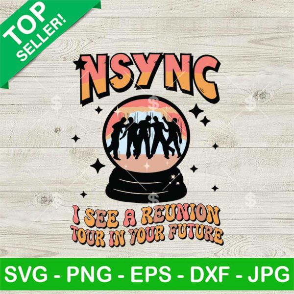 Nsync I See A Reunion Tour In Your Future SVG