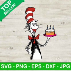 Dr Seuss Birthday Cake SVG