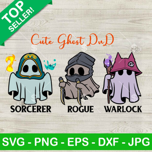 Cute Ghost Dud Halloween SVG