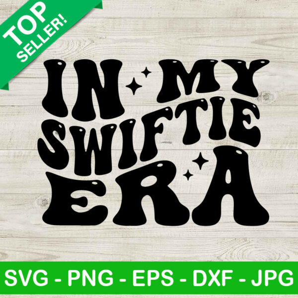 In My Swiftie Era SVG, Retro Wavy SVG, Swiftie SVG PNG DXF Cricut