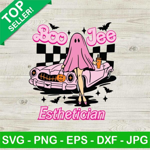 Halloween Boo Jee Esthetician SVG