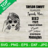 Taylor Swift 1989 Fearless Speak Now SVG