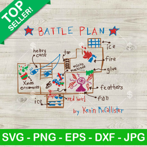 Battle Plan By Kevin Mccallister Svg