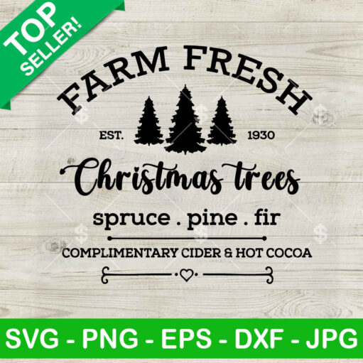 Farm Fresh Christmas Tree SVG