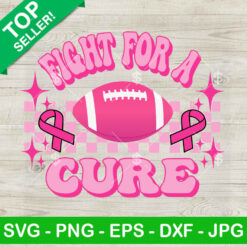Fight For A Cure Football SVG