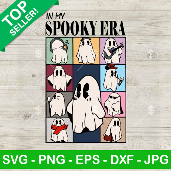 Cute In My Spooky Era Ghost SVG