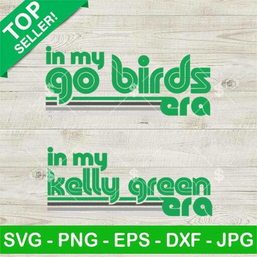 In My Go Birds Era Svg Bundle