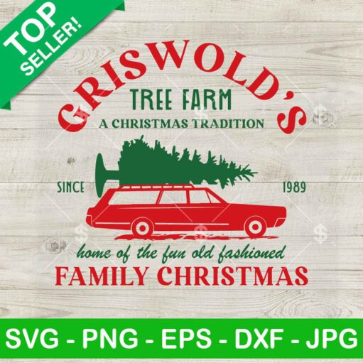 Griswold'S Tree Farm Family Christmas Svg