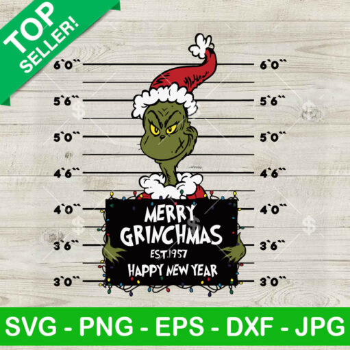 Merry Christmas Est 1957 Happy New Year Svg