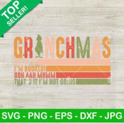 Vintage Grinchmas SVG