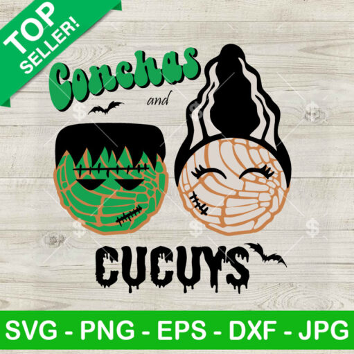 Conchas And Cucuys Frankenstein SVG