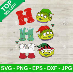 Hohoho Toy Story Aliens Christmas SVG