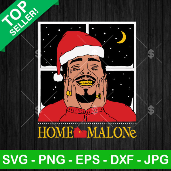 Home Malone SVG