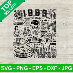 Taylor Swift Tracklist Song SVG