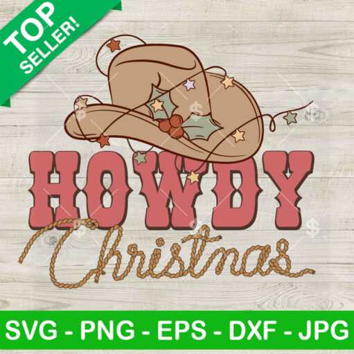 Howdy Christmas SVG