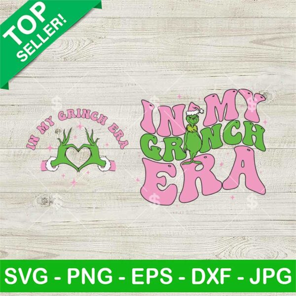In My Grinch Era Christmas SVG Bundle
