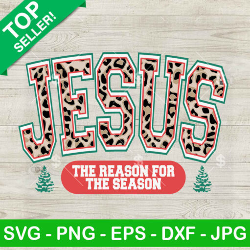 Vintage Jesus The Reason For The Season SVG