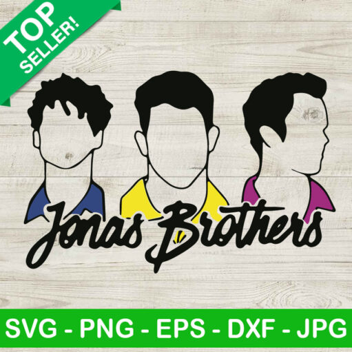 Jonas Brothers Music Band SVG