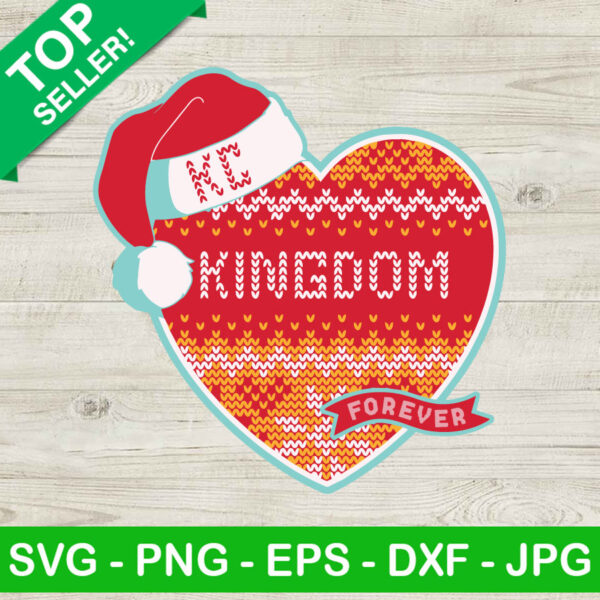 KC Kingdom Santa Heart SVG