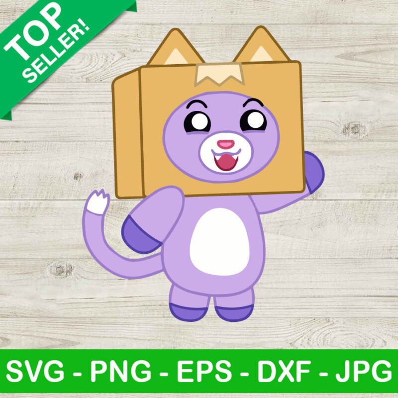 Lankybox Foxy SVG, Foxy Cute From Lankybox SVG, Lankybox Character SVG