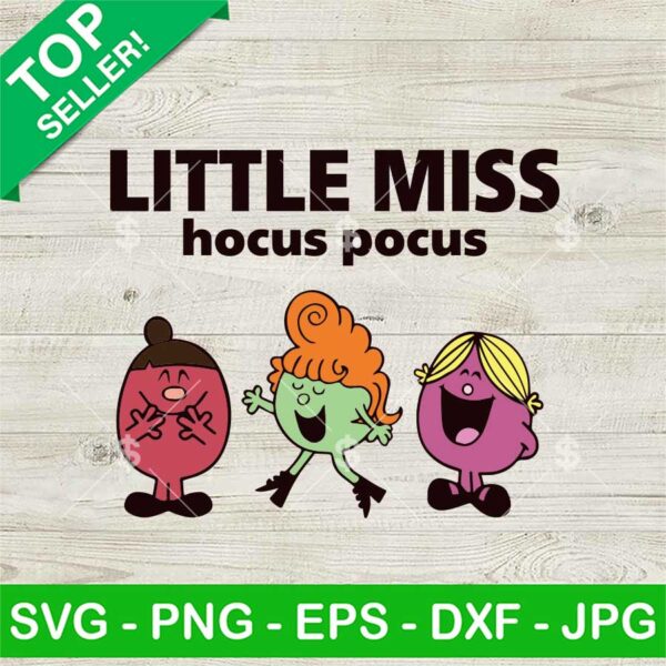Little Miss Hocus Pocus Halloween SVG