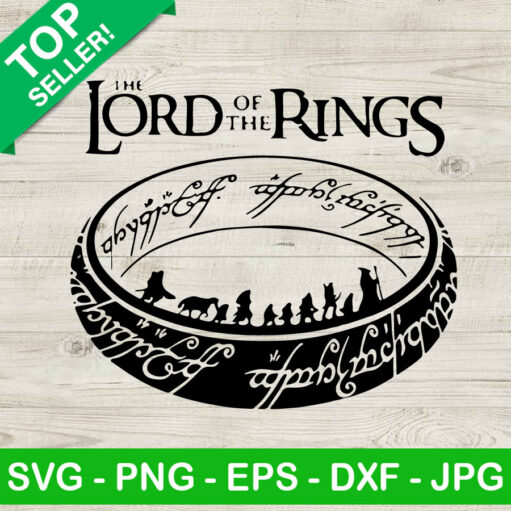 The Lord Of The Rings Svg