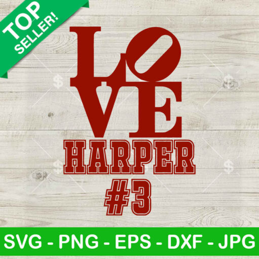 Love Harper 3 SVG