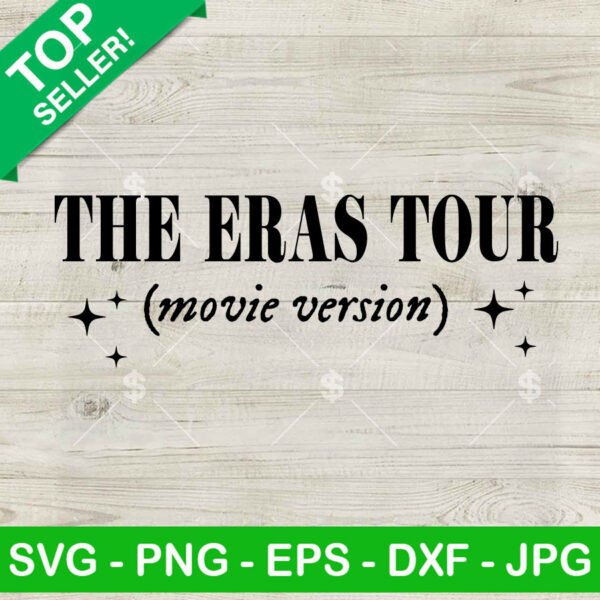 The Eras Tour Movie Version SVG
