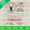 North Pole Express Special Delivery Christmas SVG