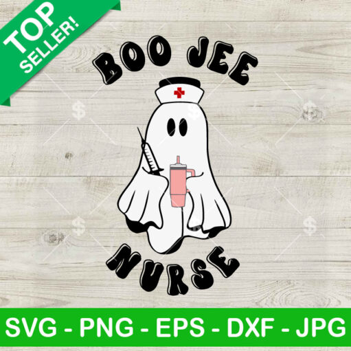 Boo Jee Nurse Halloween Svg