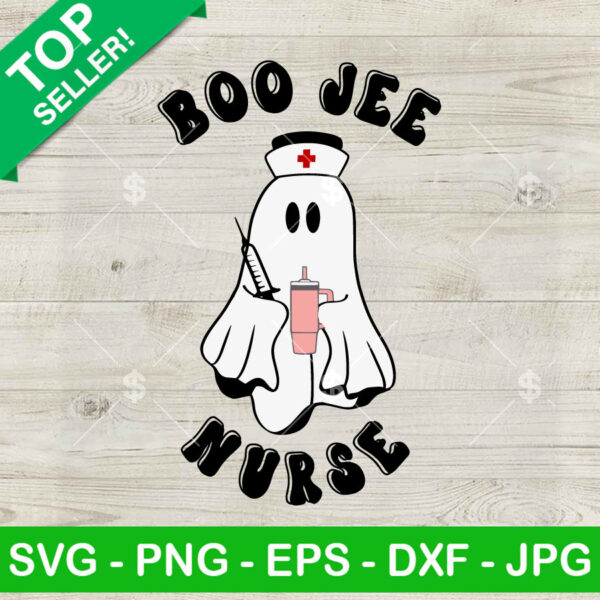 Boo Jee Nurse Halloween SVG