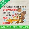 Jolliest Bunch Of Chipmunks This Side Of The Nuthouse SVG