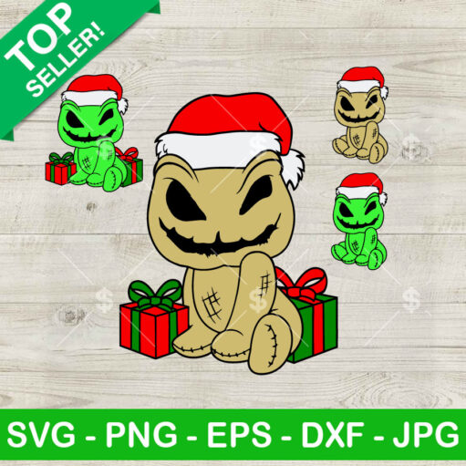 Christmas Baby Oogie Boogie Monster Svg